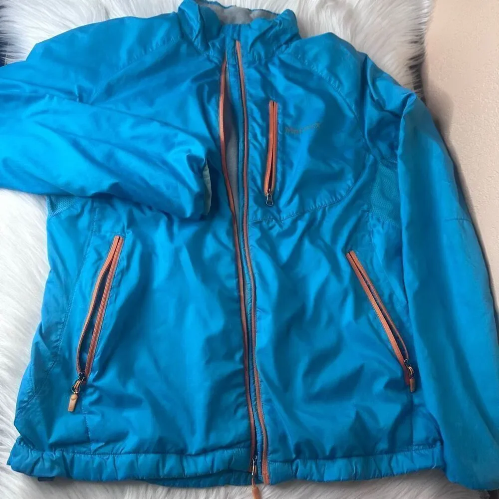 Marmot Lined Windbreaker Jacket Size Small